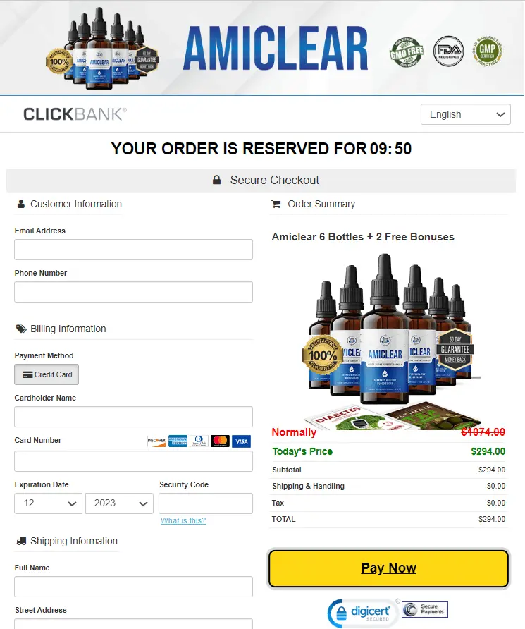 Amiclear Check out
